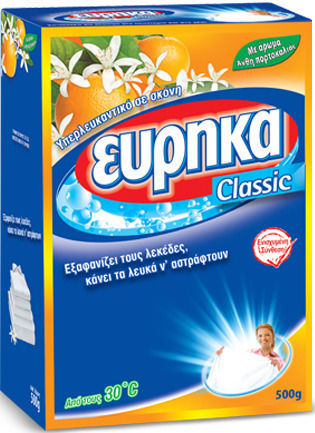 Ευρηκα Λευκαντικό Classic Σκόνη 500gr