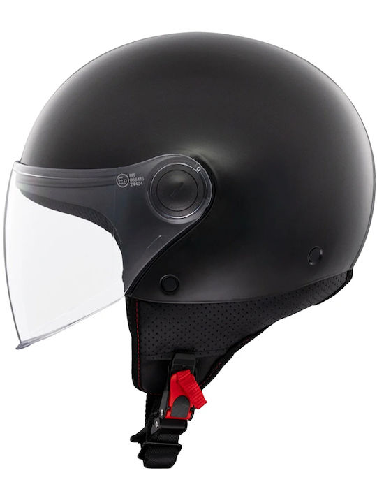 MT Street S Black Gloss A1 Motorcycle Helmet Jet ECE 22.06 / DOT 950gr