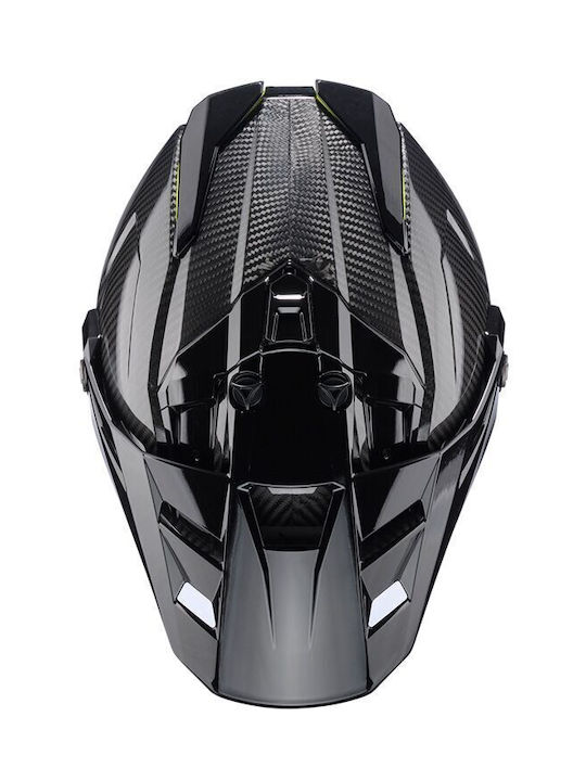 Caberg Tanami Carbon Black Motorcycle Helmet On-Off ECE 22.06 1500gr with Pinlock and Sun Visor