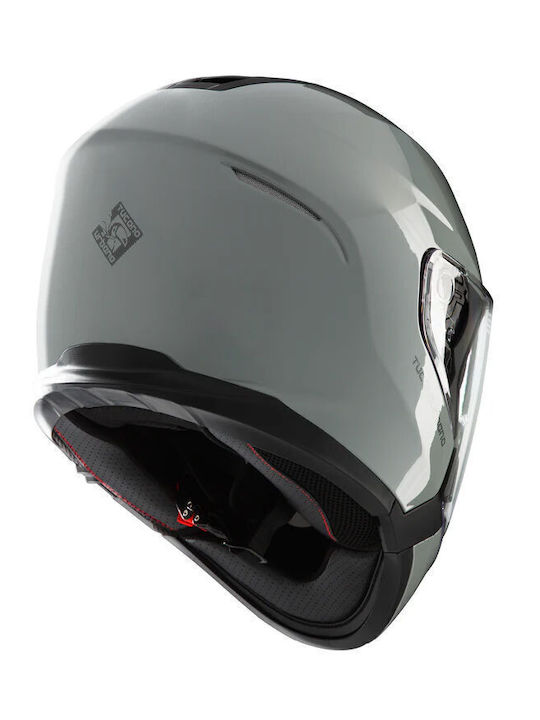 Tucano Urbano Hyperlink Nardo Grey Gloss Κράνος Μηχανής Full Face ECE 22.06 1650gr με Sunvisor