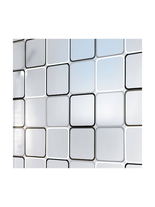 Spirella Frame Κουρτίνα Μπάνιου 180x200 cm Λευκή