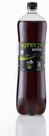 Green Cola Stevia Cola with Carbonation, Sugar-Free in Bottle 1500ml