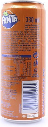 Fanta Πορτοκαλάδα με Ανθρακικό σε Κουτί 6x330ml