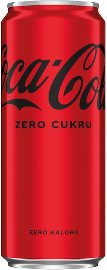 Coca-Cola Zero Cola mit Kohlensäure Ohne Zuckerzusatz in Kiste 330ml