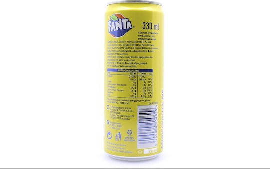 Fanta Λεμονάδα με Ανθρακικό σε Κουτί 4x330ml