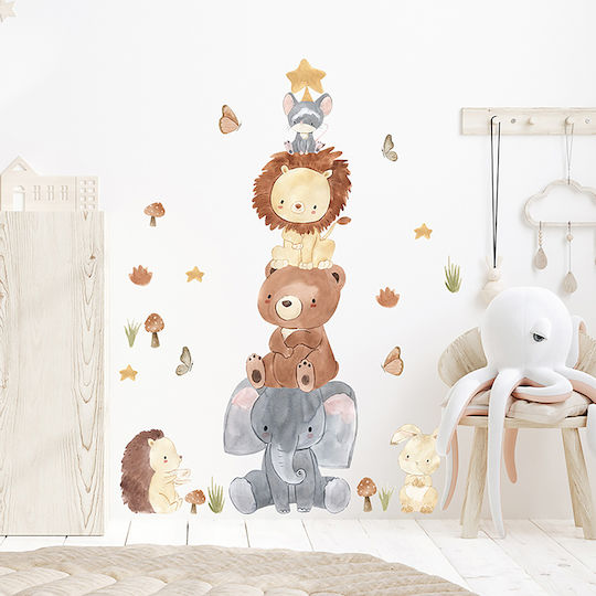 Sipo Autocolant Decorativ pentru Copii Perete 90x30buc