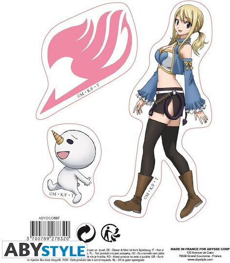 Abysse Детски Декоративен Стикер За Стена Fairy Tail 16x11см