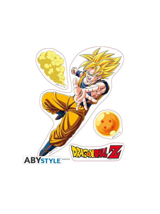 Abysse Kids Vinyl Wall Sticker Dragon Ball Goku & Vegeta