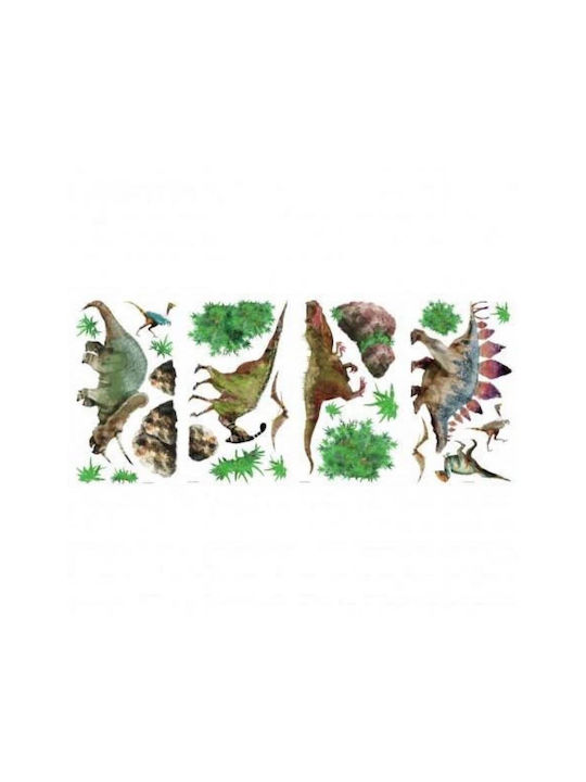 RoomMates Decor Kids Wall Sticker Dinosaurs 5x4.5cm 25pcs
