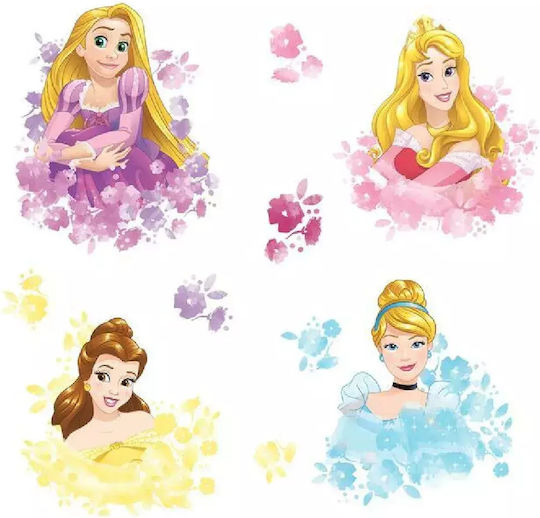 RoomMates Decor Παιδικό Διακοσμητικό Αυτοκόλλητο Τοίχου Disney Princess Floral