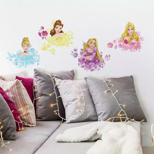 RoomMates Decor Παιδικό Διακοσμητικό Αυτοκόλλητο Τοίχου Disney Princess Floral