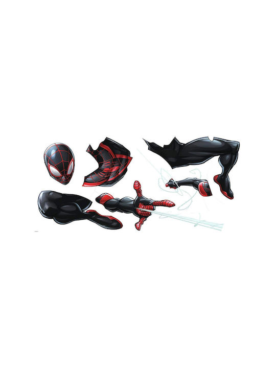 RoomMates Decor Детска стикерна за стена Стена Giant Spider Man Miles Morales