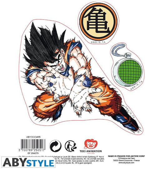 Abysse Kinder Wandsticker Dragon Ball Z Shenron 16x11cm