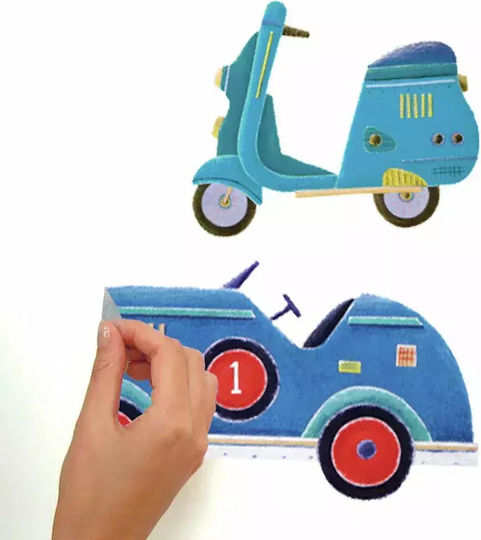 RoomMates Decor Παιδικό Διακοσμητικό Αυτοκόλλητο Τοίχου Transportation 26x11εκ. 26τμχ