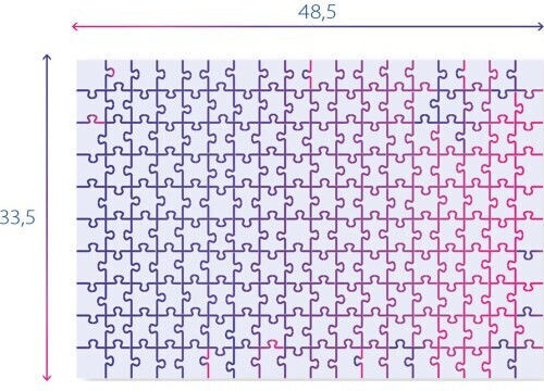 Stumble Guys Puzzle 180pcs
