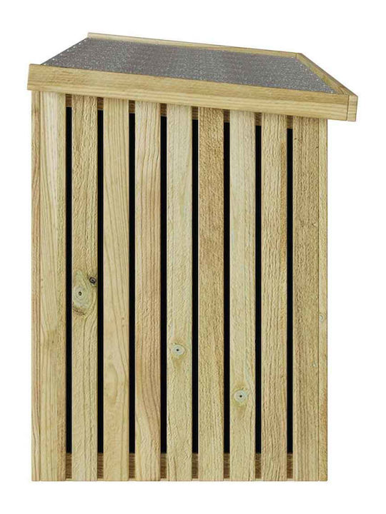 vidaXL Διακοσμητικό Κουτί Ξύλινο 119x44x58.5cm