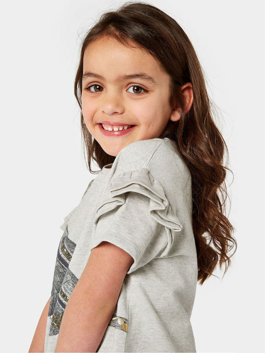 Kinderkleid Set mit Accessoires Gray