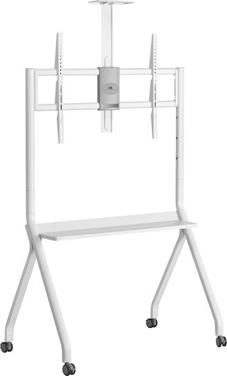 Maclean Energy MC-114 W TV Mount Floor up to 100" and 10kg White