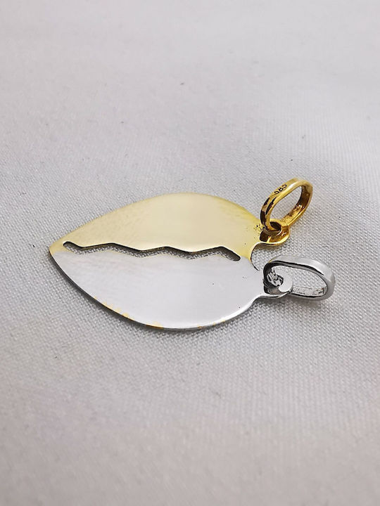 Kosmima1 Charm Herz aus 14K Gold