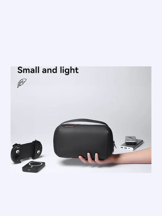 Travel Accessory Bag Mark Ryden Oxford Material Water-resistant Multiple Compartments Dimensions 25x15x9 Cm Black Color