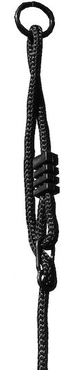 Fabric Hanging Swing Nest 110x110x110cm Black