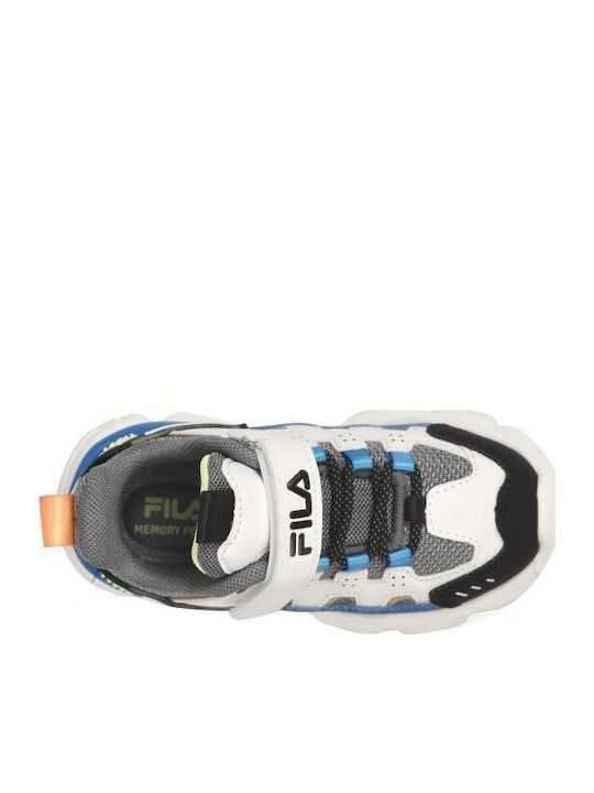 Kids Sneakers with Scratch White