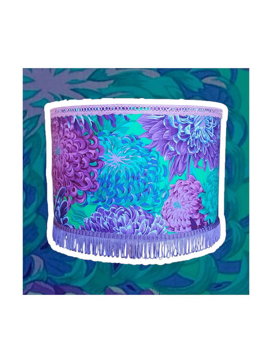 Oxygen Kids Single Ceiling Light E27 Purple 35x20cm