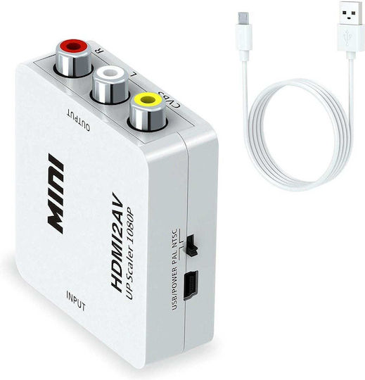 Hdmi Zu Rca Konverter Bild + & Ton 1080p