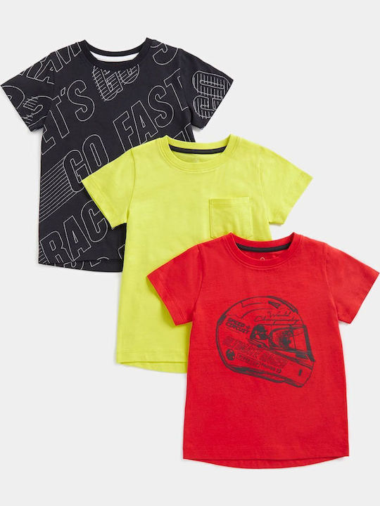 Set Kinder-T-Shirts Rot