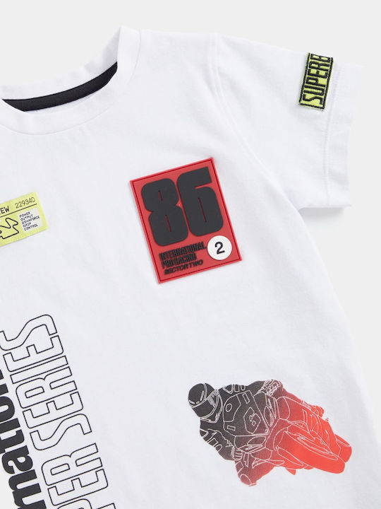Kinder-T-Shirt Weiß