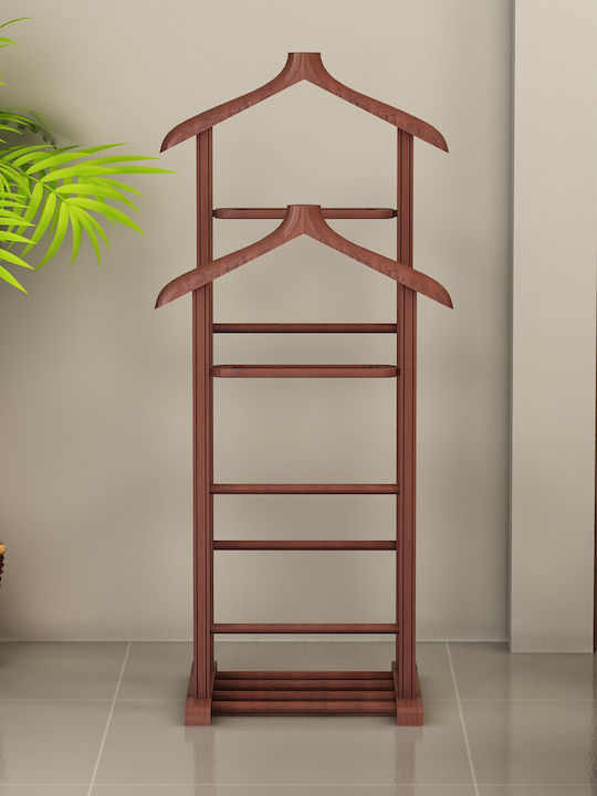 Aithrio Cuier de podea din Lemn Maro 33.5x120x120cm