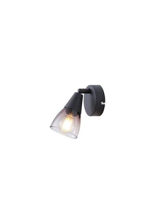 Eurolamp Monos Spot cu Soclu E14 în Culoare Negru