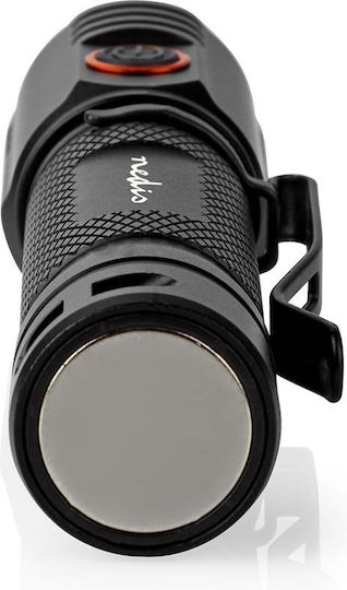 Nedis Lanternă LED 20W 2000lm IPX6 Rază 180m Reîncărcabilă USB-C Neagră