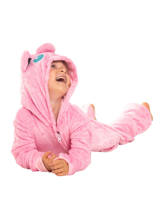 Παιδική Πιτζάμα Ολόσωμη Pink