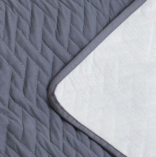 Sofazip Impermeabil Husă Elastică Canapea cu două locuri Dark Gray 130εκ. 1buc SZMATIMPGRIINCH