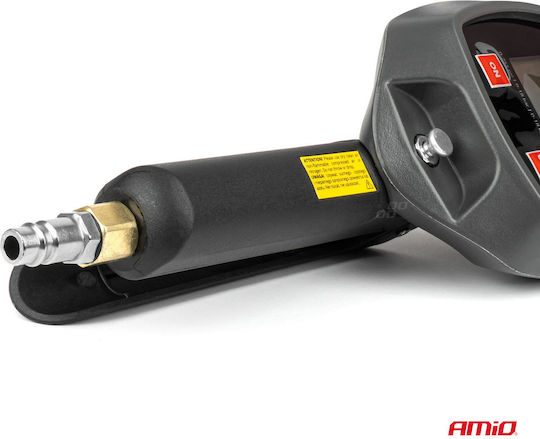 AMiO Digital Air Pressure Gauge with Tyre Inflator Pistol 18bar 04482