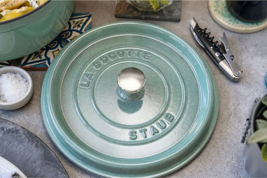 Staub La Cocotte Βαθιά Κατσαρόλα από Μαντέμι 3.8lt / 24cm