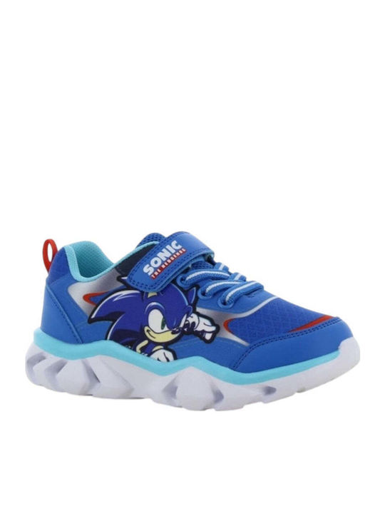 Sonic Kids Sneakers Anatomic with Scratch & Lights Blue