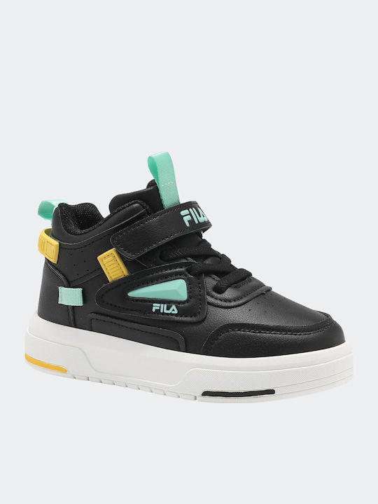 Memory Ayo Παιδικά Sneakers με Σκρατς Μαύρα