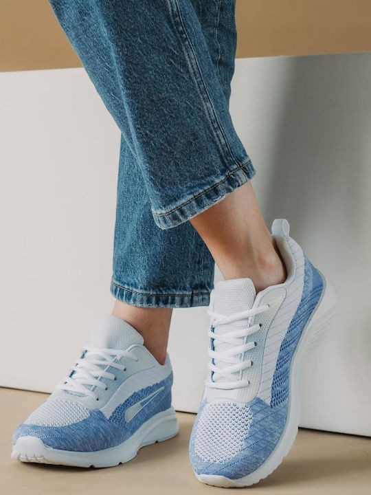 Damen Sneakers Light Blue