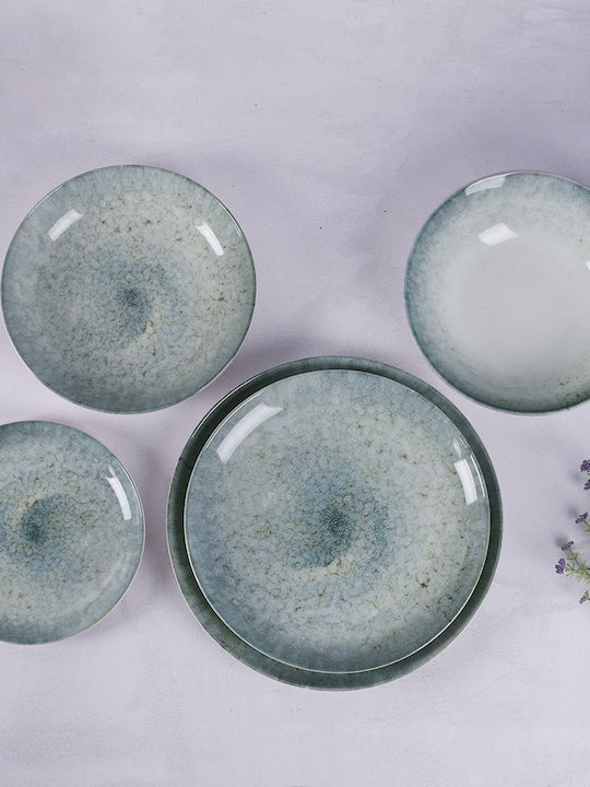Cryspo Trio Verde Ceramică Set de Vase 20buc
