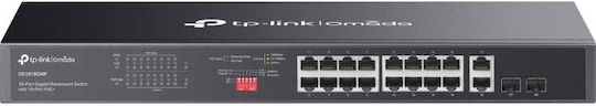 TP-LINK Omada Negestionat L2 PoE+ Switch cu 18 Porturi Gigabit (1Gbps) Ethernet