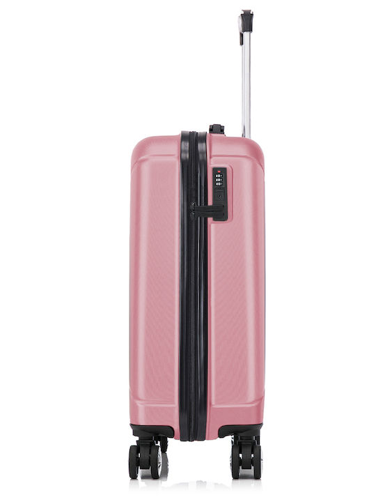 Quasar Valize de Călătorie Dure Powder Pink cu 4 roți Set 2buc