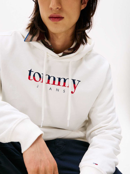 Sweatshirt With Ecru Hood