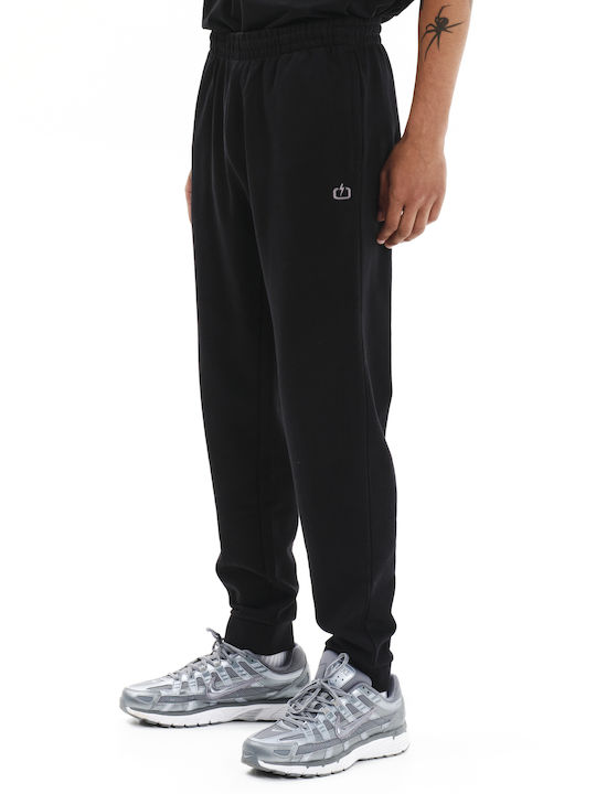 Sweatpants with Elastic Black