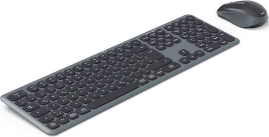 HAMA WKM-550 Kabellos Bluetooth Tastatur & Maus Set Englisch US