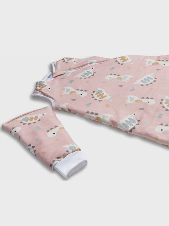 Tender Winter Sleeping Bag Marble 2.5 Tog Pink with Detachable Sleeves