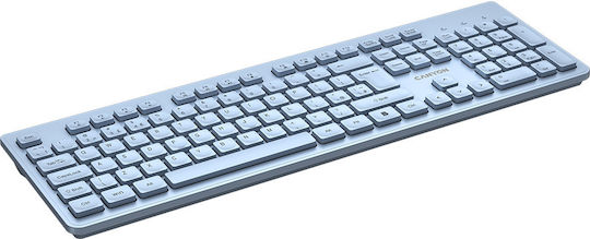 Canyon HKB-W01 Kabellos Nur Tastatur Englisch US Blau