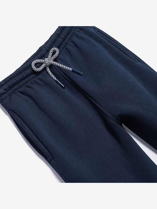 Kids Sweatpants Set Red-blue 2pcs