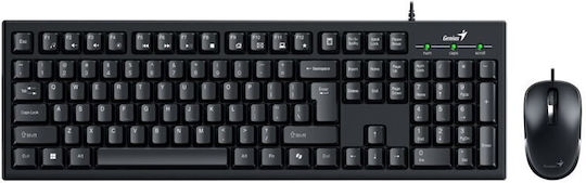 Genius 31330009400 Set tastatură și mouse Engleză US